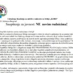 Read more about the article Saopštenje: NE novim rudnicima!